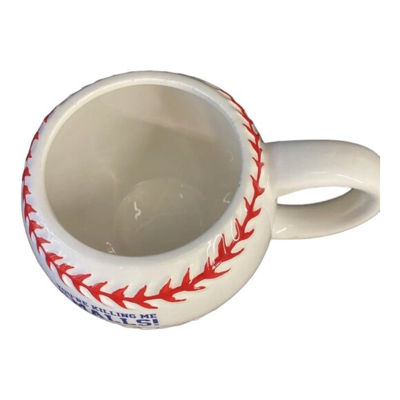 The Sandlot You're Killing Me Smalls 3D Baseball Shape Coffee Mug Cup - Picture 6 of 6